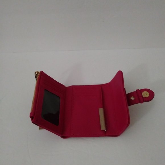 Steve Madden Bellison Fuchsia Flap Wallet - Picture 7 of 13